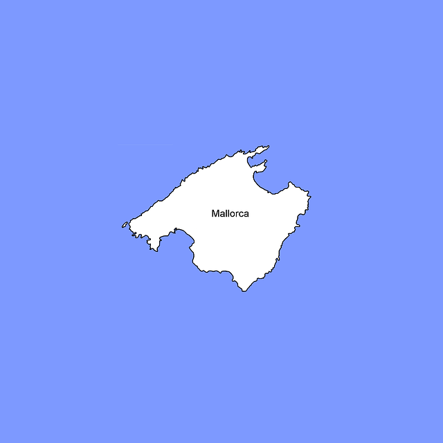 Free download Mallorca Map Land -  free illustration to be edited with GIMP free online image editor