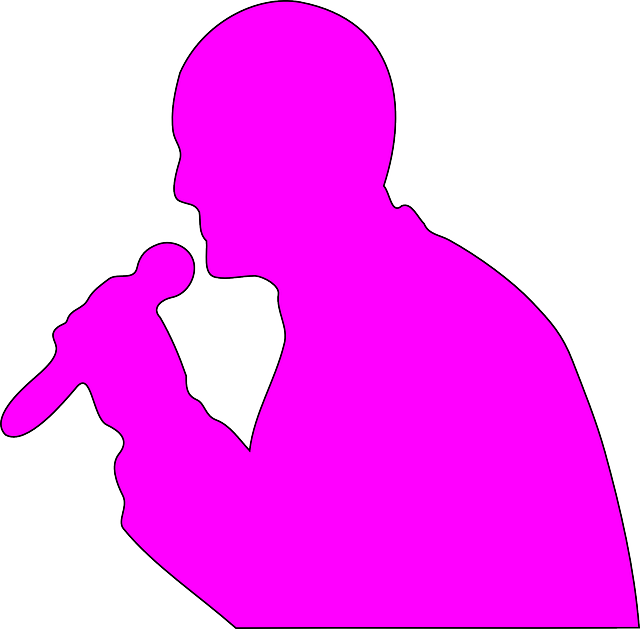 Free download Man Addresssing Microphone - Free vector graphic on Pixabay free illustration to be edited with GIMP free online image editor