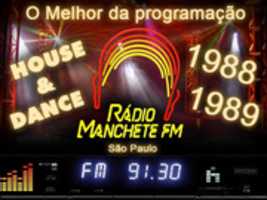 Free download Manchete FM House E Dance 1988 1989 free photo or picture to be edited with GIMP online image editor
