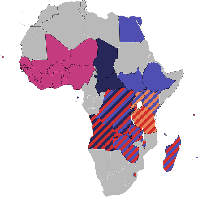 Descarga gratuita Mapa África Político - Gráficos vectoriales gratis en Pixabay ilustración gratuita para editar con GIMP editor de imágenes en línea gratuito