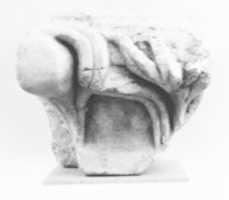 Free download Marble fragment of an anta (pilaster) capital from the Temple of Artemis at Sardis free photo or picture to be edited with GIMP online image editor