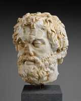 Free download Marble head of a bearded man free photo or picture to be edited with GIMP online image editor