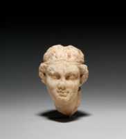 Free download Marble head of a female satyr free photo or picture to be edited with GIMP online image editor