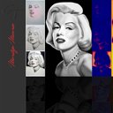 Marilyn Monroe Theme  screen for extension Chrome web store in OffiDocs Chromium