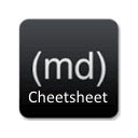 Markdown Cheatsheet  screen for extension Chrome web store in OffiDocs Chromium