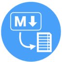 Markdown to Plain  screen for extension Chrome web store in OffiDocs Chromium