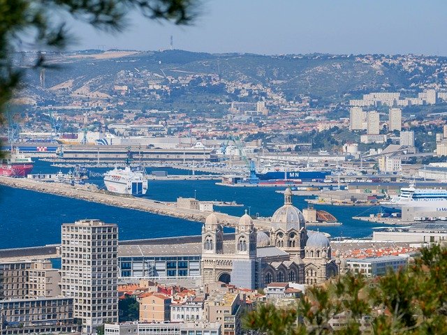 دانلود رایگان Marseille Panorama Mediterranean - عکس یا تصویر رایگان قابل ویرایش با ویرایشگر تصویر آنلاین GIMP