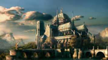 Free download Massive Fantasy Cathedral - Concept Art free photo or picture to be edited with GIMP online image editor