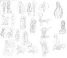 Free download Massive Sketch Dump of Ships and Stuff free photo or picture to be edited with GIMP online image editor