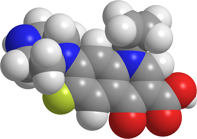 Free download Medicine Molecula Ciprofloxacin -  free illustration to be edited with GIMP free online image editor