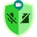 Conheça a tela de proteção da câmera do microfone Meet Protect para extensão Chrome loja na web em OffiDocs Chromium