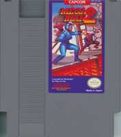 Free download Mega Man 2 [NES-XR-USA] (Nintendo NES) - Cart Scans free photo or picture to be edited with GIMP online image editor