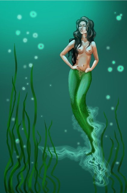 Libreng download Mermaid Figure Story - libreng ilustrasyon na ie-edit gamit ang GIMP na libreng online na editor ng imahe