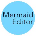 Layar Mermaid Graphical Editor untuk ekstensi toko web Chrome di OffiDocs Chromium