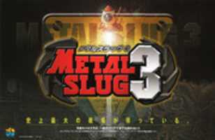 Free download Metal Slug 3 Neogeo free photo or picture to be edited with GIMP online image editor