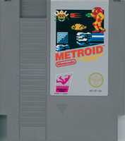 Free download Metroid [NES-MT-USA] (Nintendo NES) - Cart Scans free photo or picture to be edited with GIMP online image editor