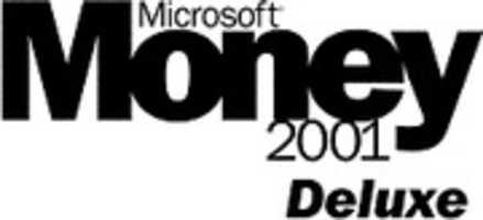 Free download Microsoft Money 2001 Deluxe logo - GIF file free photo or picture to be edited with GIMP online image editor