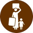 ¿Migrantes o refugiados? pantalla para extensión Chrome web store en OffiDocs Chromium