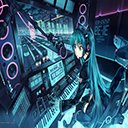 Miku Train Station 1920x1080  screen for extension Chrome web store in OffiDocs Chromium