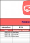 Free download MileageWise Mileage Log Template 2021 Microsoft Word, Excel or Powerpoint template free to be edited with LibreOffice online or OpenOffice Desktop online