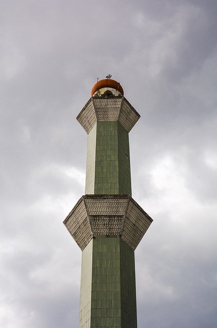 Gratis download Minaret-moskee Masjid - gratis foto of afbeelding om te bewerken met GIMP online afbeeldingseditor