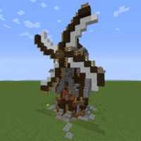 Unduh gratis Minecraft: Fantasy Steampunk Windmill - Tangkapan layar foto atau gambar gratis untuk diedit dengan editor gambar online GIMP