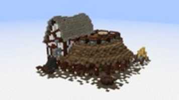 Free download Minecraft Medieval Stables - Screenshot free photo or picture to be edited with GIMP online image editor