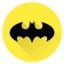 Minimal Batman Gery Themes  screen for extension Chrome web store in OffiDocs Chromium