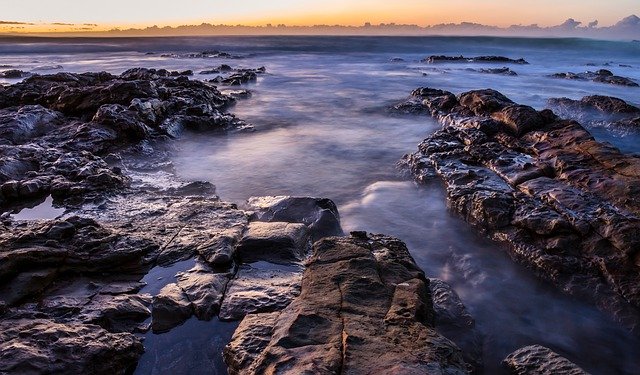 Free download misty rocks landscape seascape free picture to be edited with GIMP free online image editor