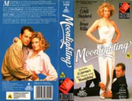 Free download Moonlighting UK VHS 1987 Cover free photo or picture to be edited with GIMP online image editor