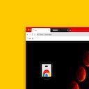 Moon Space Dark  screen for extension Chrome web store in OffiDocs Chromium