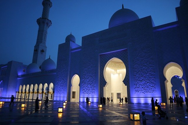 Free download mosque uae abu dhabi orient islam free picture to be edited with GIMP free online image editor