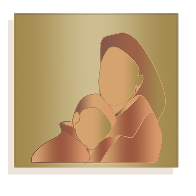 Free download Mother And Son Metallic -  free illustration to be edited with GIMP free online image editor