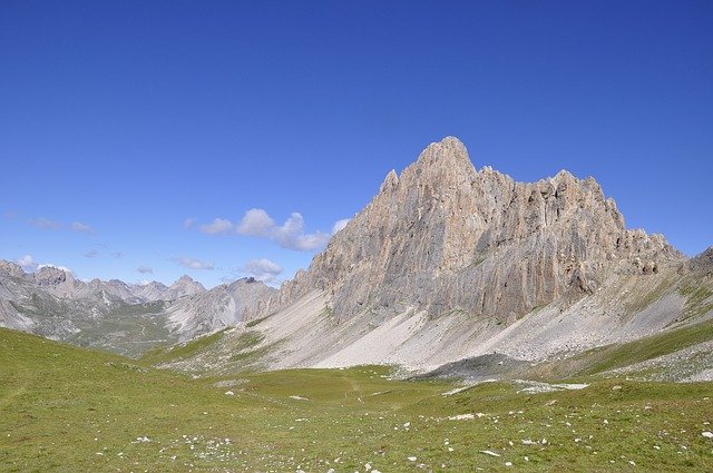 Free download mountain rocca la meja sky nature free picture to be edited with GIMP free online image editor