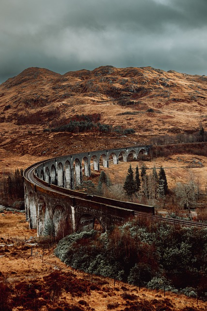 Free download mountains viaduct bridge sky free picture to be edited with GIMP free online image editor