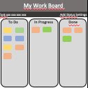 My work Board  screen for extension Chrome web store in OffiDocs Chromium