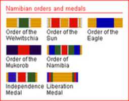 Free download Namibian Defence Force Medal Ribbons free photo or picture to be edited with GIMP online image editor