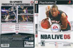 Free download NBA Live 06 [SLUS 21279] (Sony PlayStation 2) Scans (1600DPI) free photo or picture to be edited with GIMP online image editor