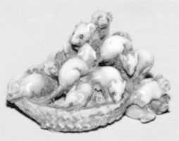 Free download Netsuke of a Group of Rats Nestled in an Abalone Shell free photo or picture to be edited with GIMP online image editor