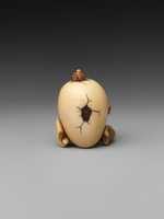 Free download Netsuke of a Man and an Egg free photo or picture to be edited with GIMP online image editor