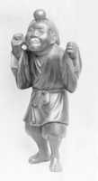 Free download Netsuke of Boy Wearing a Mask free photo or picture to be edited with GIMP online image editor