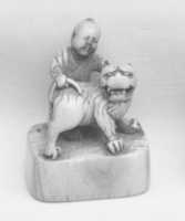 Free download Netsuke of Boy with Dog free photo or picture to be edited with GIMP online image editor