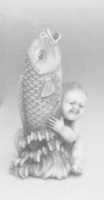 Free download Netsuke of Child with a Carp free photo or picture to be edited with GIMP online image editor