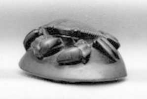 Free download Netsuke of Crab on a Shell free photo or picture to be edited with GIMP online image editor