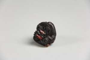 Free download Netsuke of Demon with Mirror free photo or picture to be edited with GIMP online image editor