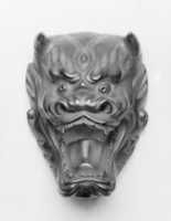 Free download Netsuke of Devil Mask with Wide-Open Mouth free photo or picture to be edited with GIMP online image editor