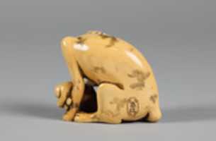 Free download Netsuke of Dog and Puppy free photo or picture to be edited with GIMP online image editor