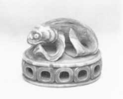 Free download Netsuke of Fish on a Seal free photo or picture to be edited with GIMP online image editor