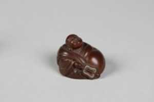 Free download Netsuke of Hotei and Bag free photo or picture to be edited with GIMP online image editor