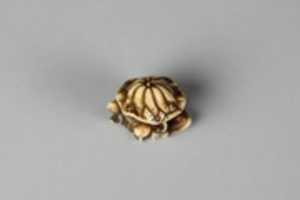 Free download Netsuke of Monkey with Lotus Leaf Hat free photo or picture to be edited with GIMP online image editor